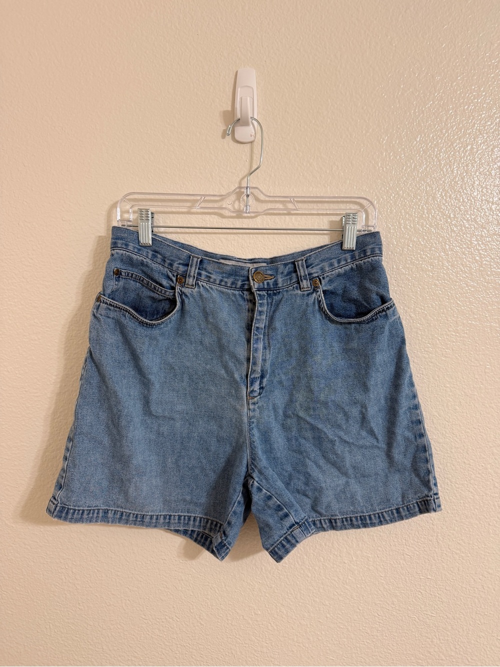 Jones Jeans Medium Blue High-Waist Denim Shorts
